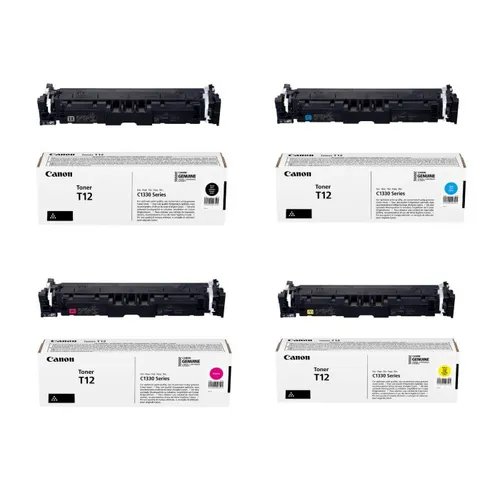 Canon T12 4 Colour Toner Cartridge Multipack