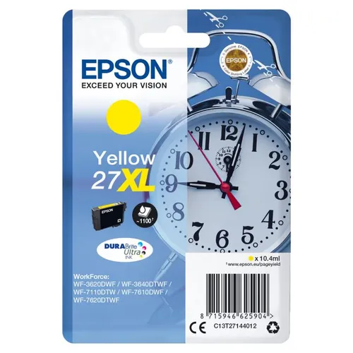 Epson 27XL High Capacity Yellow Ink Cartridge - (T2714 Alarm Clock)