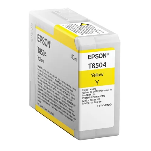 Epson T8504 Yellow Ink Cartridge - (C13T850400)