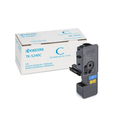 Kyocera TK-5240C Cyan Toner Cartridge (1T02R7CNL0)