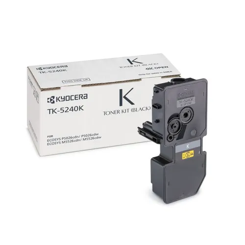 Kyocera TK-5240K Black Toner Cartridge - (TK5240K)