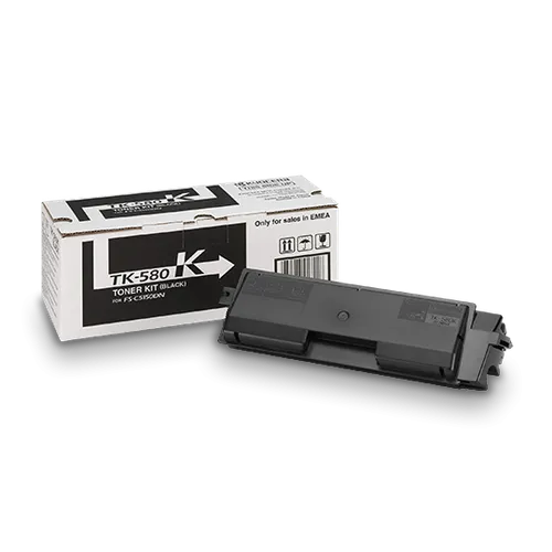 Kyocera TK-580K Black Toner Cartridge