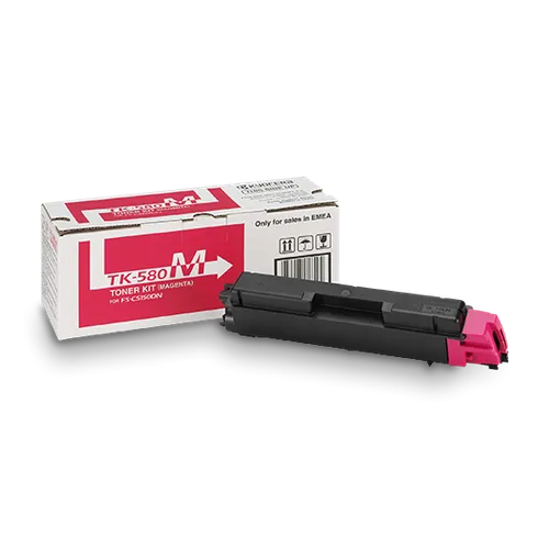 Kyocera TK-580M Magenta Toner Cartridge