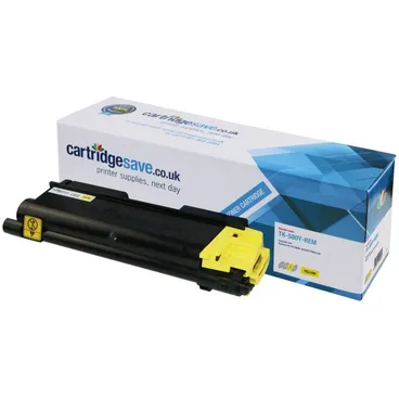 Compatible Kyocera TK-580Y Yellow Toner Cartridge