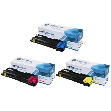 Compatible Kyocera TK-590 3 Colour Toner Cartridge Multipack