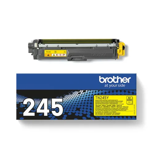 Brother TN-245Y High Capacity Yellow Toner Cartridge