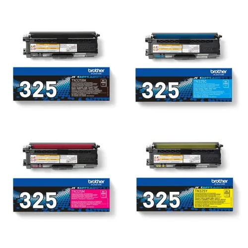Brother TN-325 High Capacity 4 Colour Toner Cartridge Multipack