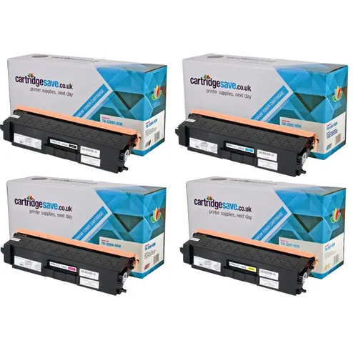 Compatible Brother TN-326 High Capacity 4 Colour Toner Cartridge Multipack
