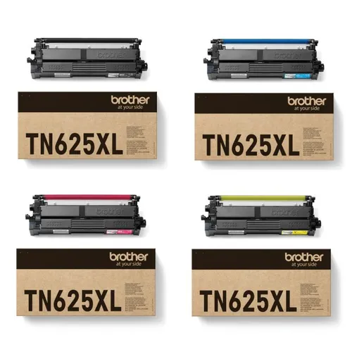 Brother TN-625XL High Capacity 4 Colour Toner Cartridge Multipack