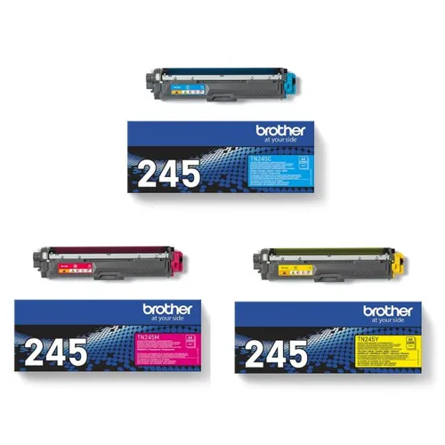 Brother TN-245 3 Colour High Capacity Toner Cartridge Multipack
