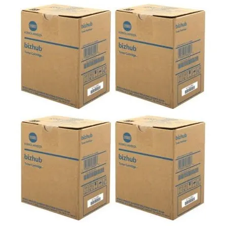 Konica Minolta TNP-80 4-Colour Toner Cartridge Multipack