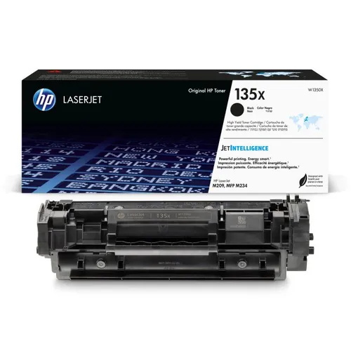 HP 135X High Capacity Black Toner Cartridge - (W1350X)