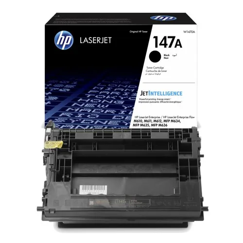 HP 147A Black Toner Cartridge - (W1470A)