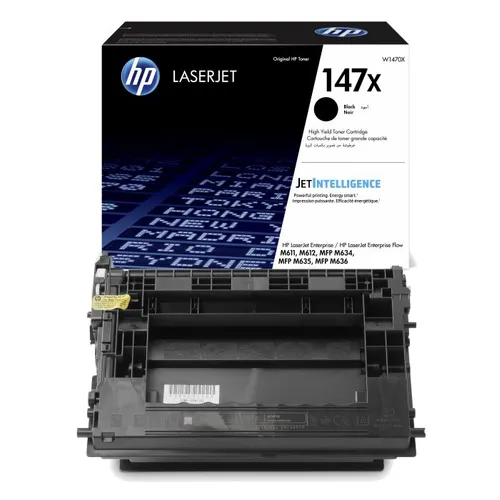 HP 147X High Capacity Black Toner Cartridge - (W1470X)