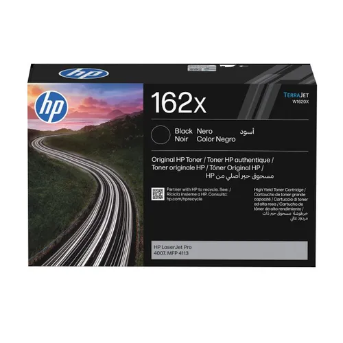 HP 162X High Capacity Black Toner Cartridge - (W1620X)