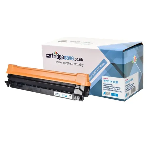 Compatible HP 659X High Capacity Cyan Toner Cartridge - (W2011X)