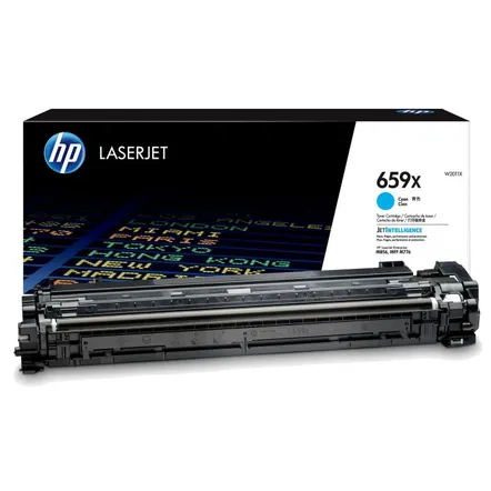 HP 659X High Capacity Cyan Toner Cartridge - (W2011X)