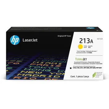 HP 213A Yellow Toner Cartridge - (W2132A)