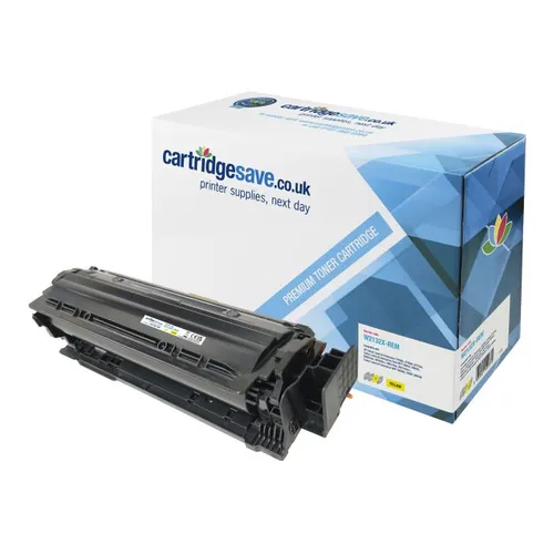 Compatible HP 213X High Capacity Yellow Toner Cartridge - (W2132X)