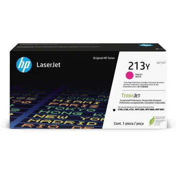 HP 213Y Extra High Capacity Magenta Toner Cartridge - (W2133Y)