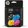 HP 308 Black & Tri-Colour Ink Cartridge Multipack (6L6S6UE)