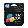 HP 304 Tri-Colour Ink Cartridge - (N9K05AE)