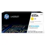 HP 655A Yellow Toner Cartridge - (CF452A)