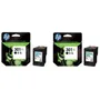 HP 301XL High Capacity Black Ink Cartridge Twin Pack (D8J45AE)