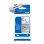 Brother TZE-R951 Black On Silver Non-Adhesive Ribbon Tape Cassette 24mm x 4m
