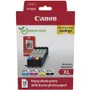 High Capacity 4 Colour Canon CLI-571XL Ink Cartridge Multipack with Photo Paper - (0332C005 Photo Value Pack)