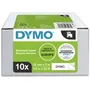 Dymo 2093097 Black On White Adhesive Labels 12mm x 7m (10 pack)