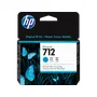 HP 712 Cyan Ink Cartridge - (3ED67A)