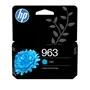 HP 963 Cyan Ink Cartridge (3JA23AE)