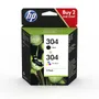 HP 304 Black & Tri-Colour Ink Cartridge Multipack (3JB05AE)