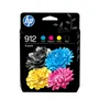 HP 912 4 Colour CMYK Ink Cartridge Multipack (6ZC74AE)