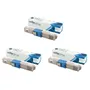Compatible Oki 4497353 3 Colour Toner Cartridge Multipack