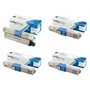 Compatible OKI 4497353 4 Colour Toner Cartridge Multipack