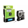 Dymo S0720530 D1 Black On White Adhesive Labelling Tape 12mm x 7m (45013)