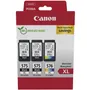 Canon PG-575XL/CL-576XL High Capacity 2 x Black & 1 x Tri-Colour Ink Cartridge Multipack (5437C004)