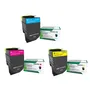 Lexmark 71B20 3 Colour Return Program Toner Cartridge Multipack