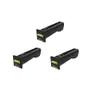 Lexmark 72K20 3 Colour Return Program Toner Cartridge Multipack