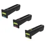 Lexmark 72K2X High Capacity 3 Colour Return Program Toner Cartridge Multipack