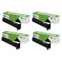 Lexmark 77L2H 4 Colour Return Program Toner Cartridge Multipack