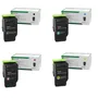 Lexmark 78C2U Ultra High Capacity 4 Colour Return Program Toner Cartridge Multipack