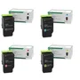 Lexmark 78C2X Extra High Capacity 4 Colour Return Program Toner Cartridge Multipack