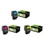 Lexmark 802 3 Colour Return Program Toner Cartridge Multipack