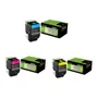 Lexmark 802H 3 Colour High Capacity Return Program Toner Cartridge Multipack
