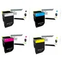 Lexmark 80C0X Extra High Capacity 4 Colour Toner Cartridge Multipack