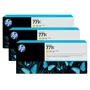 HP 771C Yellow Ink Cartridge Triple Pack - (B6Y34A)