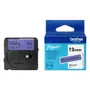 Brother BTAG-F31 Black on Purple Laminated P-Touch Adhesive Labelling Tape 12mm x 4m